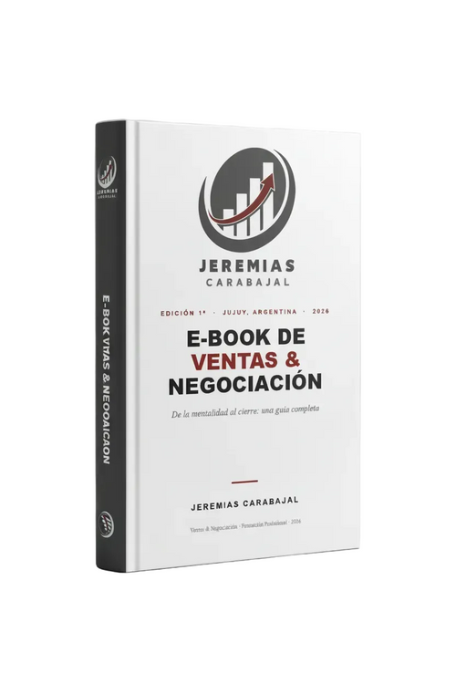 Manual de Ventas y Negociación - Ebook Digital de 81 páginas por Jeremias Carabajal